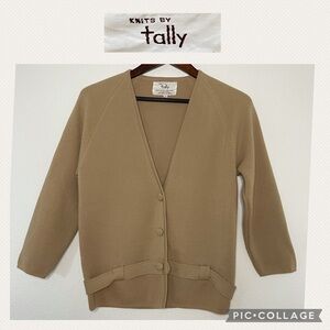 Knits by Tally vintage wool granny blazer size 12